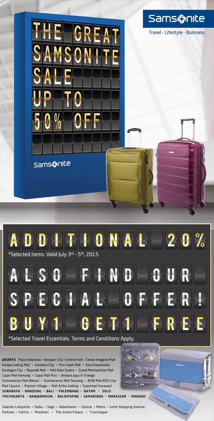 samsonite debenhams